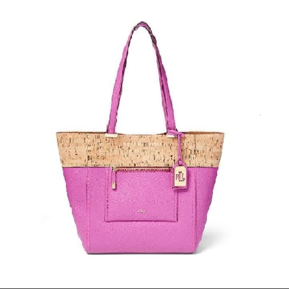 Ralph Lauren "Paley" Cork Tote